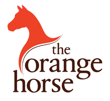 the orange horse