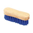 Soft synthetic bristles set in natural wood back.