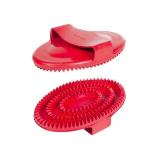 HKM rubber curry comb 14.5 x 9.5 cm