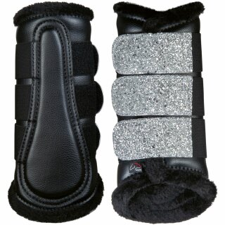 HKM Protection Boots Sparkle Gamaschen schwarz L